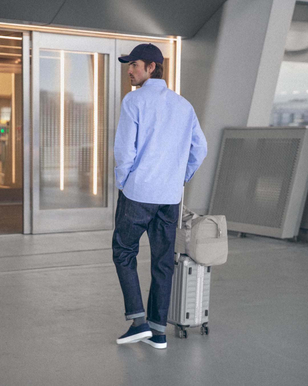 Capri Nubuck Sneaker in Yacht