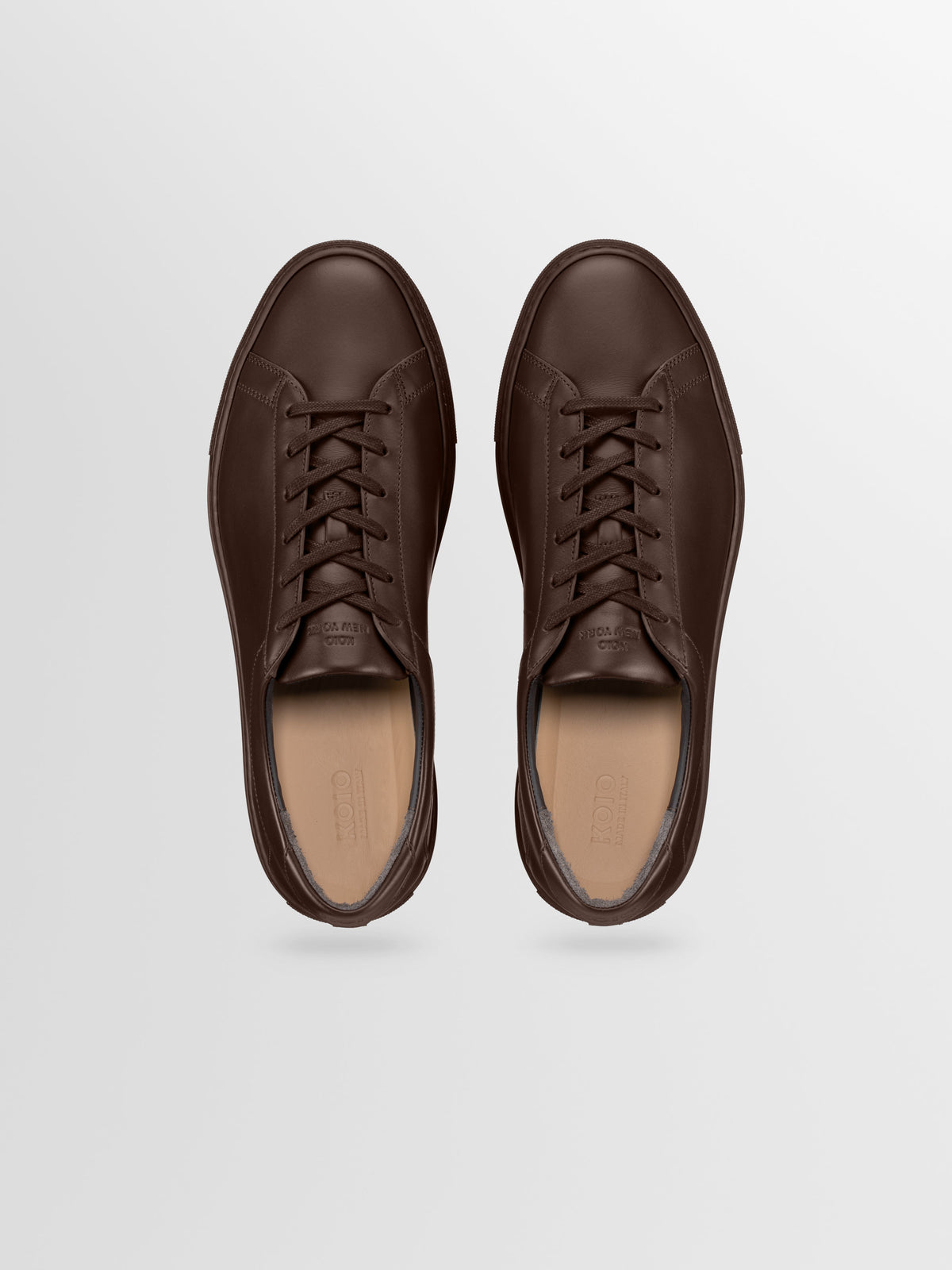 Capri Leather Sneaker in Mocha