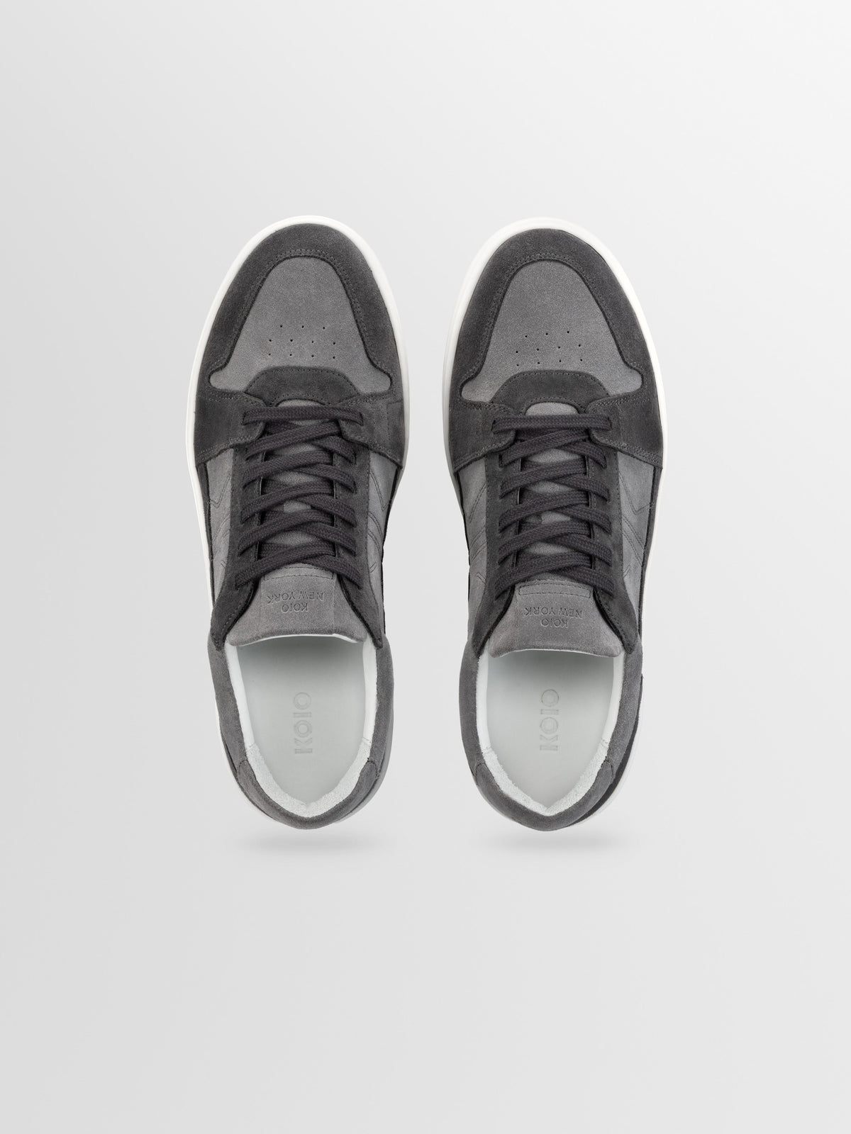 Carrara Suede Sneaker in Ash Gray