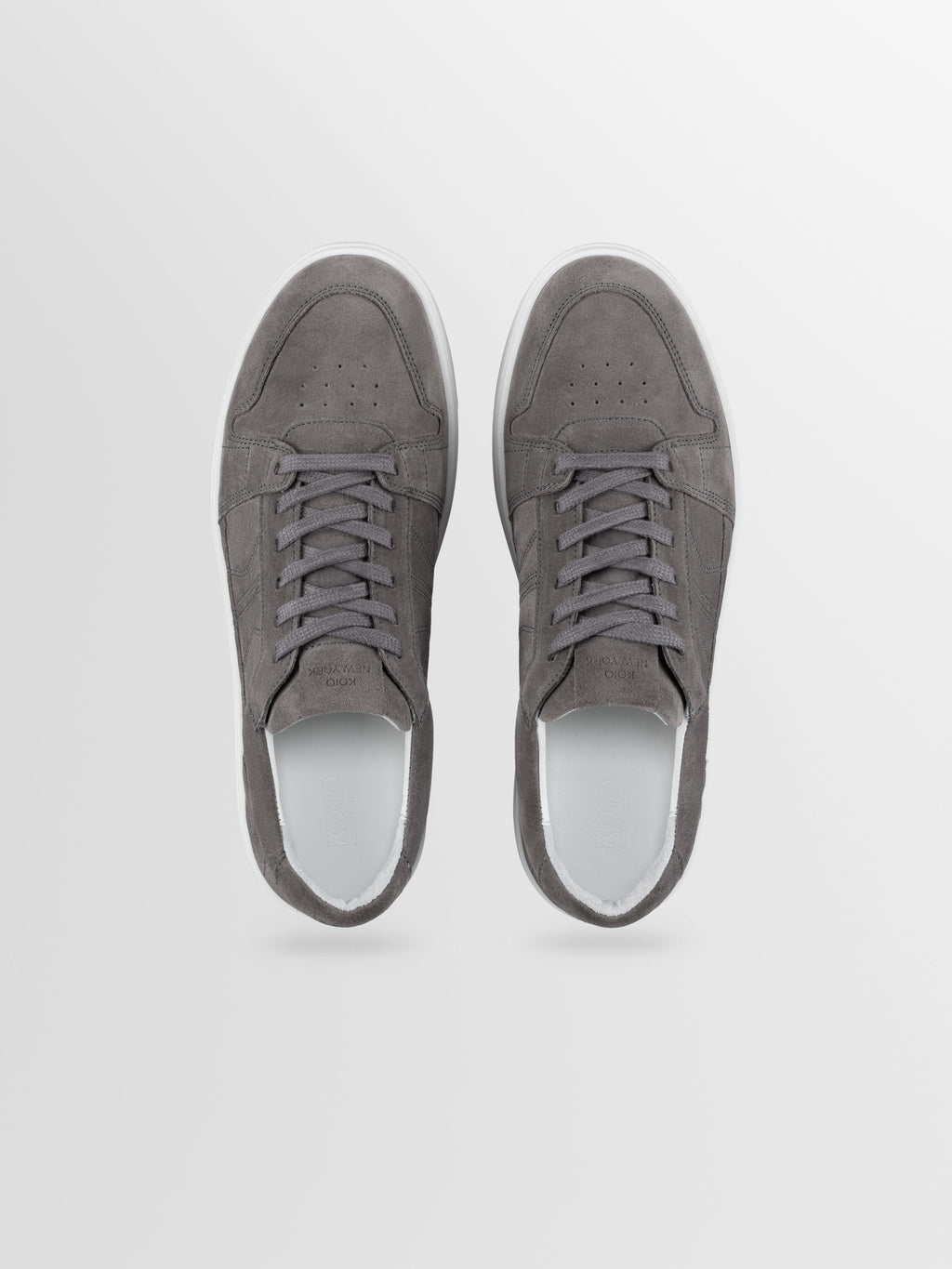 Carrara Suede Sneaker in Graphite