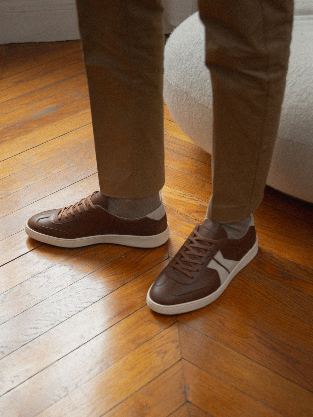Monza Leather in Tobacco