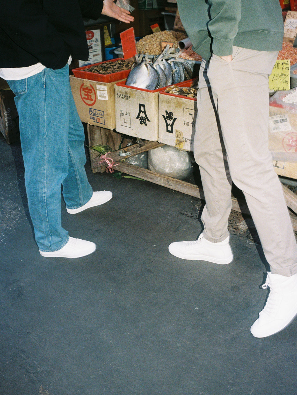 Primo Leather Sneaker in Triple White