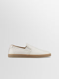 Taranto Leather Sneaker in Bone