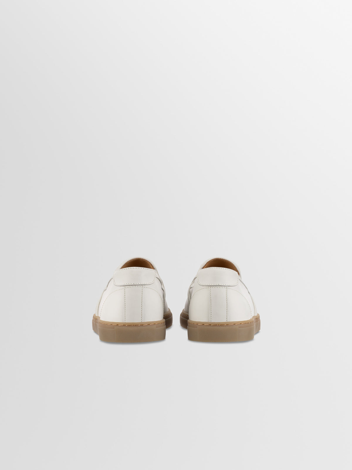 Taranto Leather Sneaker in Bone