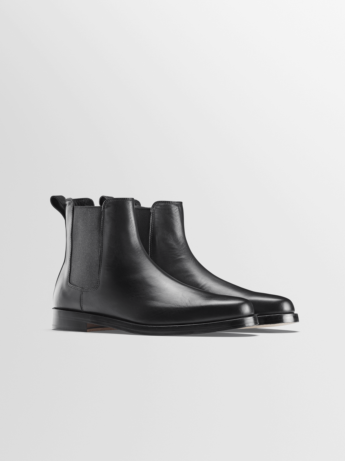 Trento Leather Boot in Black