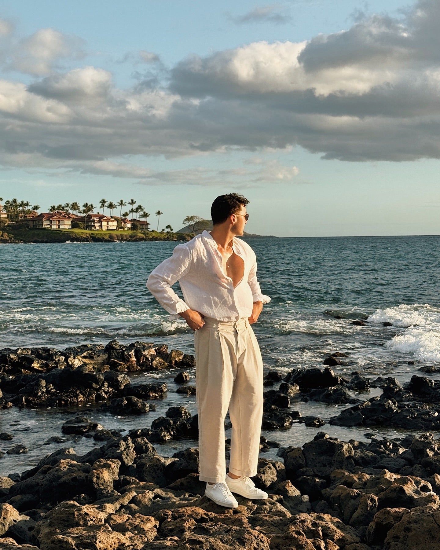 @stevenfingar in the Capri in Triple White